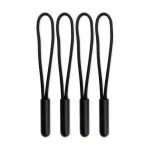 ZIPPER PULL CORDS - crni (500 kom)